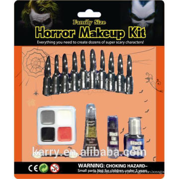 Fake Nail Make Up Kit A0144, não-tóxico, fácil de usar